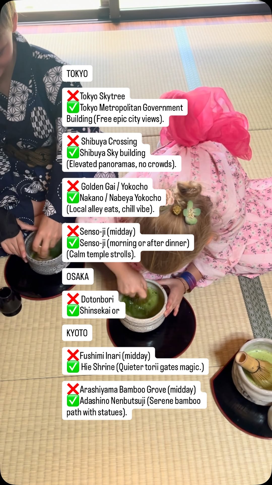 Tea ceremony Kyoto by Yours, Shibuya Scramble Crossing
