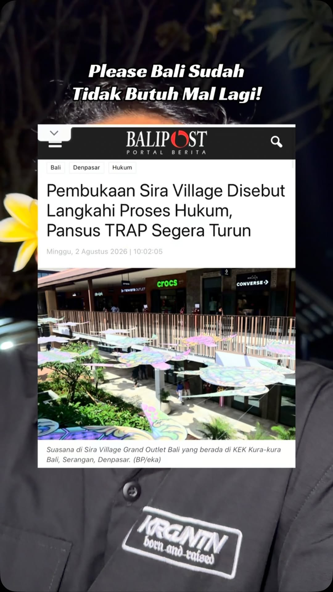 BALI BEHIND THE SCENE, Plaza Renon