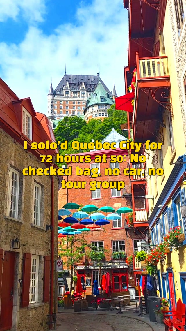 Heather C. Hudak | Over 50 Solo Travel | Calgary, Canada, Fairmont Le Château Frontenac