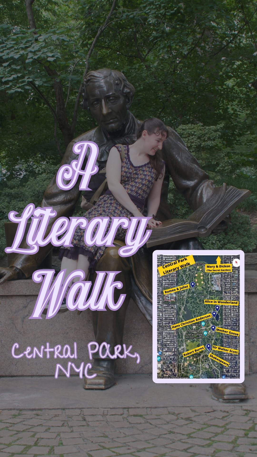 Elizabeth // Traveling Librarian, Hans Christian Andersen Monument