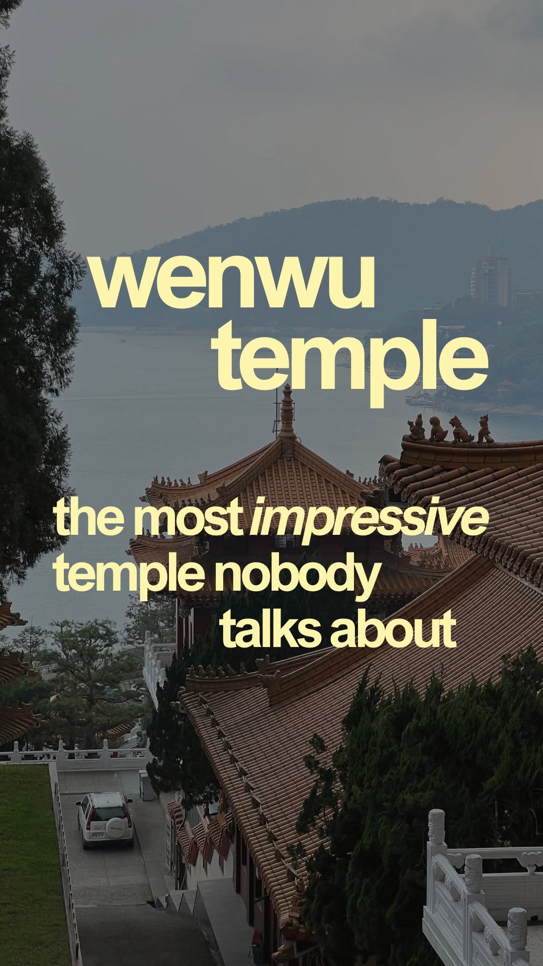Becky • Travel Hidden Gems, Wenwu Temple