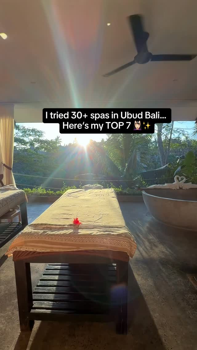 Vy | Travel Tips & UGC Creator 🦭🌴, Spring Spa Ubud