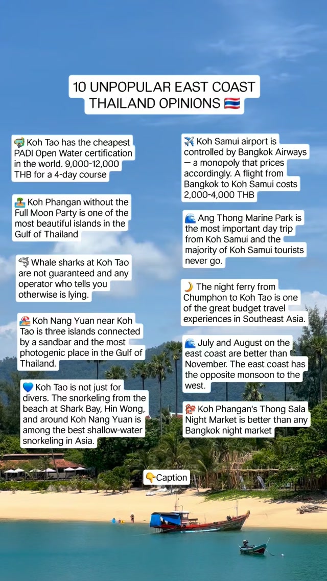 Honest Travel Tips | Sunny, Mu Ko Ang Thong National Marine Park
