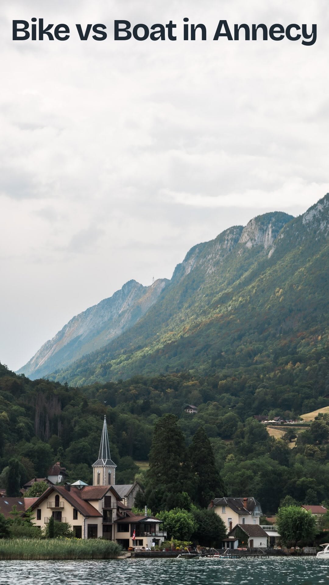Kylee Nelson; France Travel, Lake Annecy