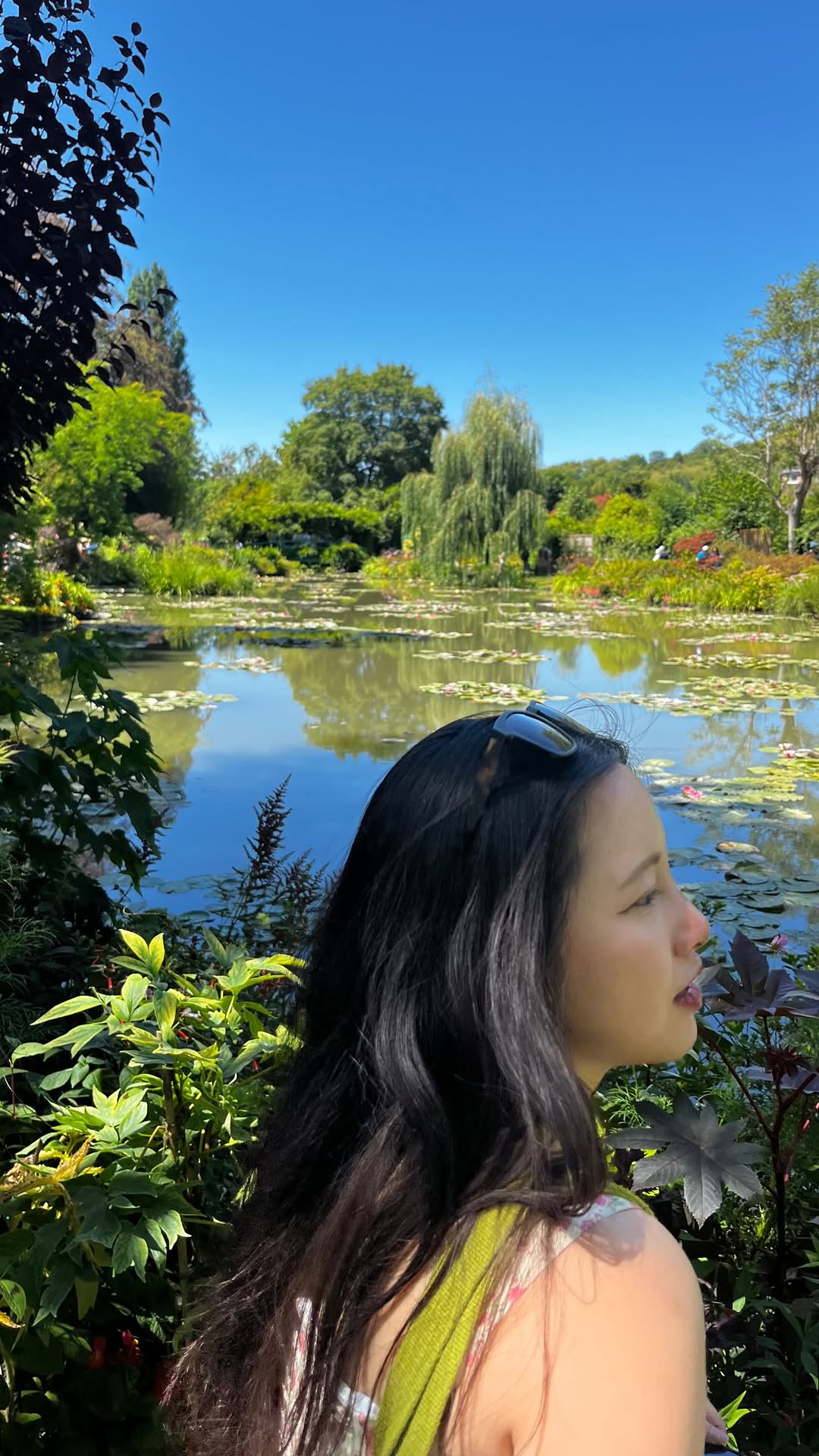 Dora · designer in escape, Giverny