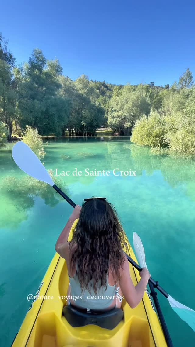 𝐴𝑢𝑑𝑟𝑒𝑦 ~ 𝑁𝑎𝑡𝑢𝑟𝑒 𝑉𝑜𝑦𝑎𝑔𝑒𝑠 𝐷𝑒́𝑐𝑜𝑢𝑣𝑒𝑟𝑡𝑒𝑠  🌿, Lake of Sainte-Croix