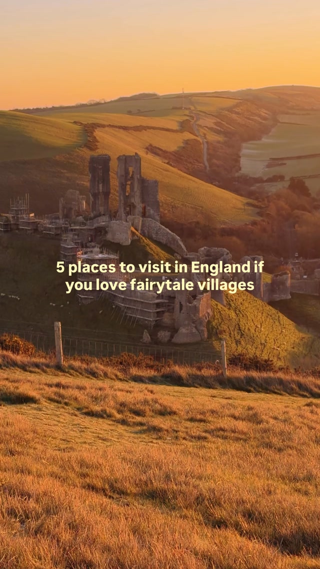 Hannah 🍃 UK travel content creator, Corfe Castle