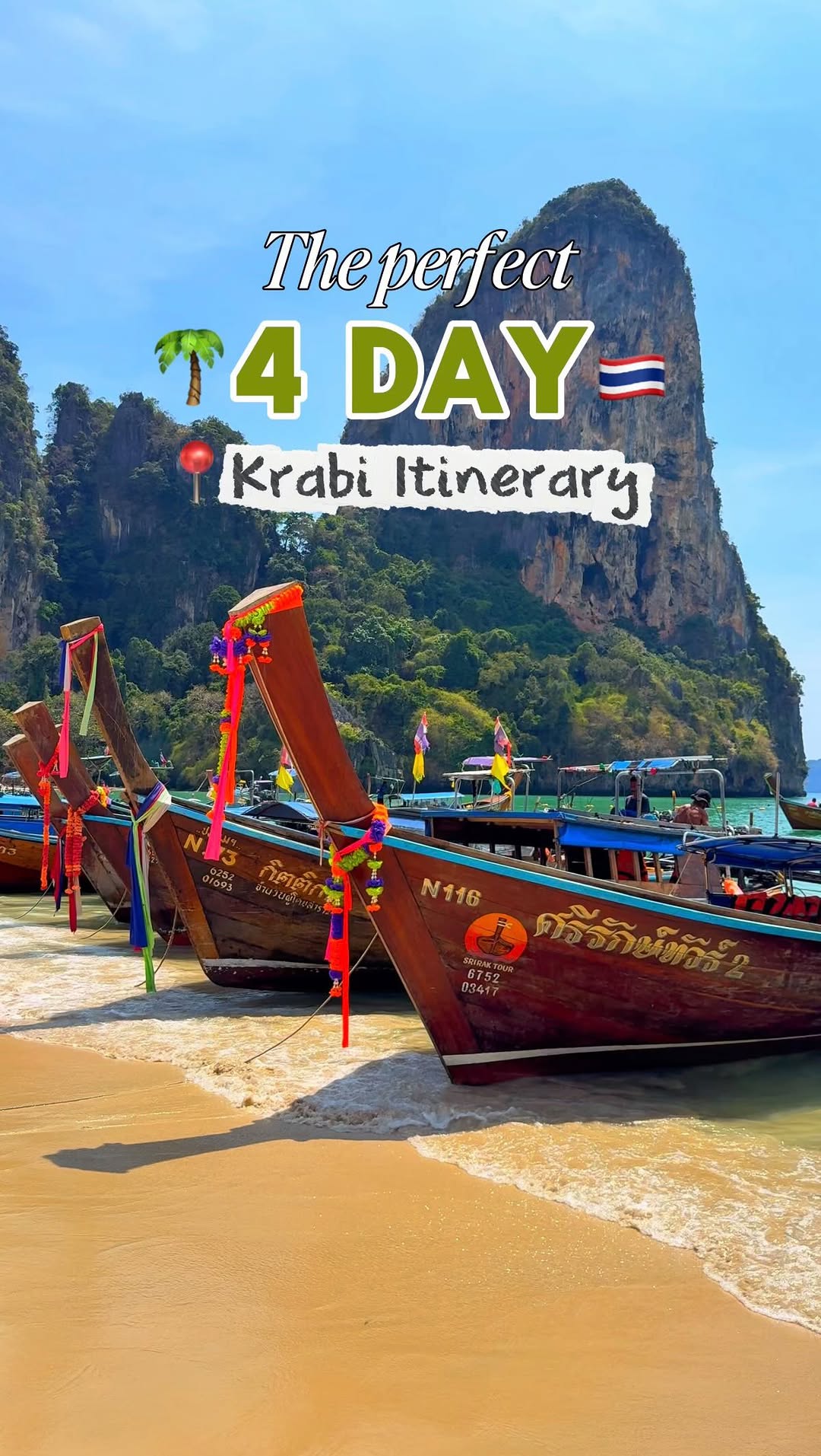 Emma & Tyler 🌍✈️ | Asia Travel Content | Bangkok 🇹🇭🫶🏻, Railay Beach