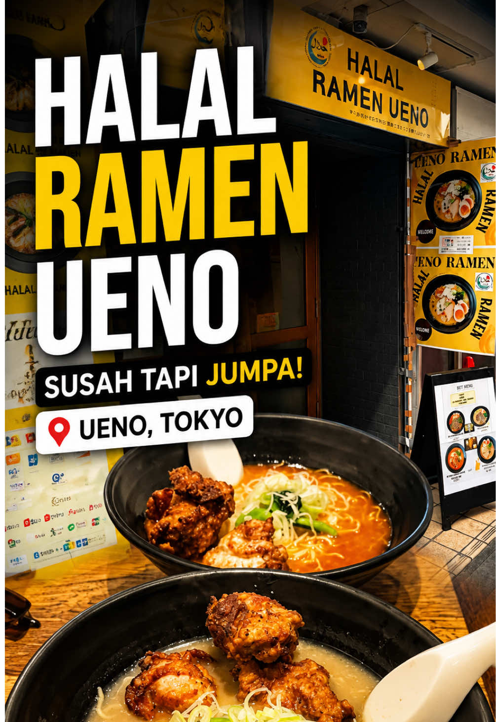 Arif Ikmal, 上野ラーメン ハラール Halal Ramen Ueno