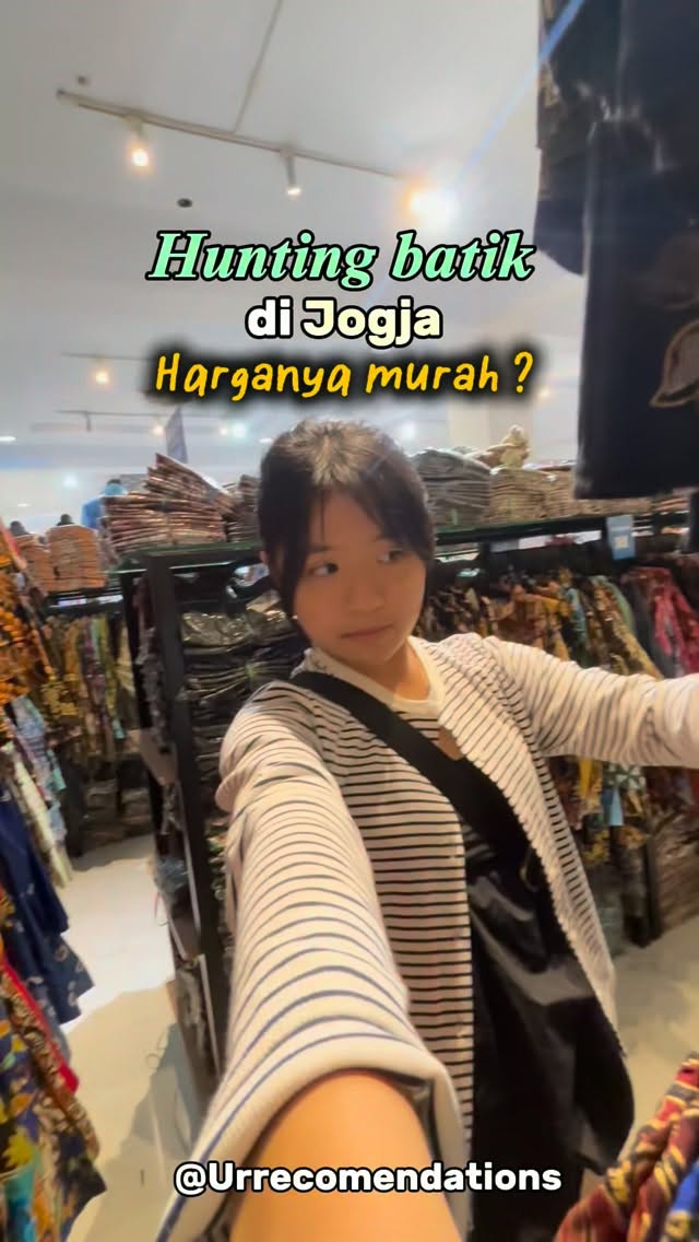 Vanessa ruslie, Pusat Grosir Batik Benang Ratu Yogyakarta
