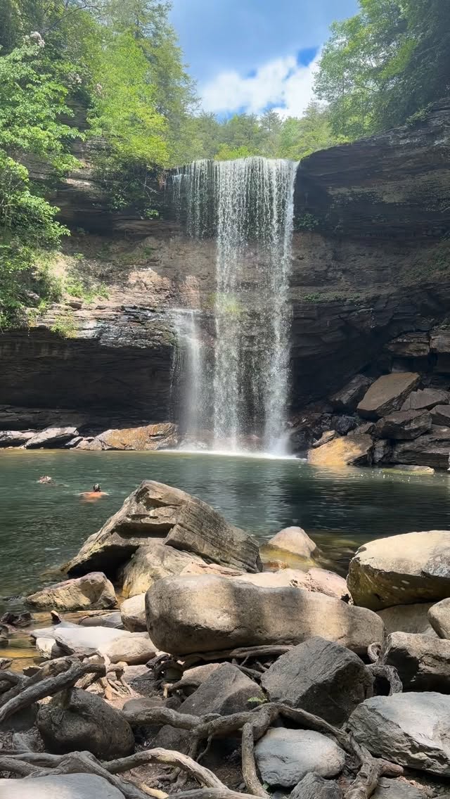 Megan Zornes, Greeter Falls Waterfall