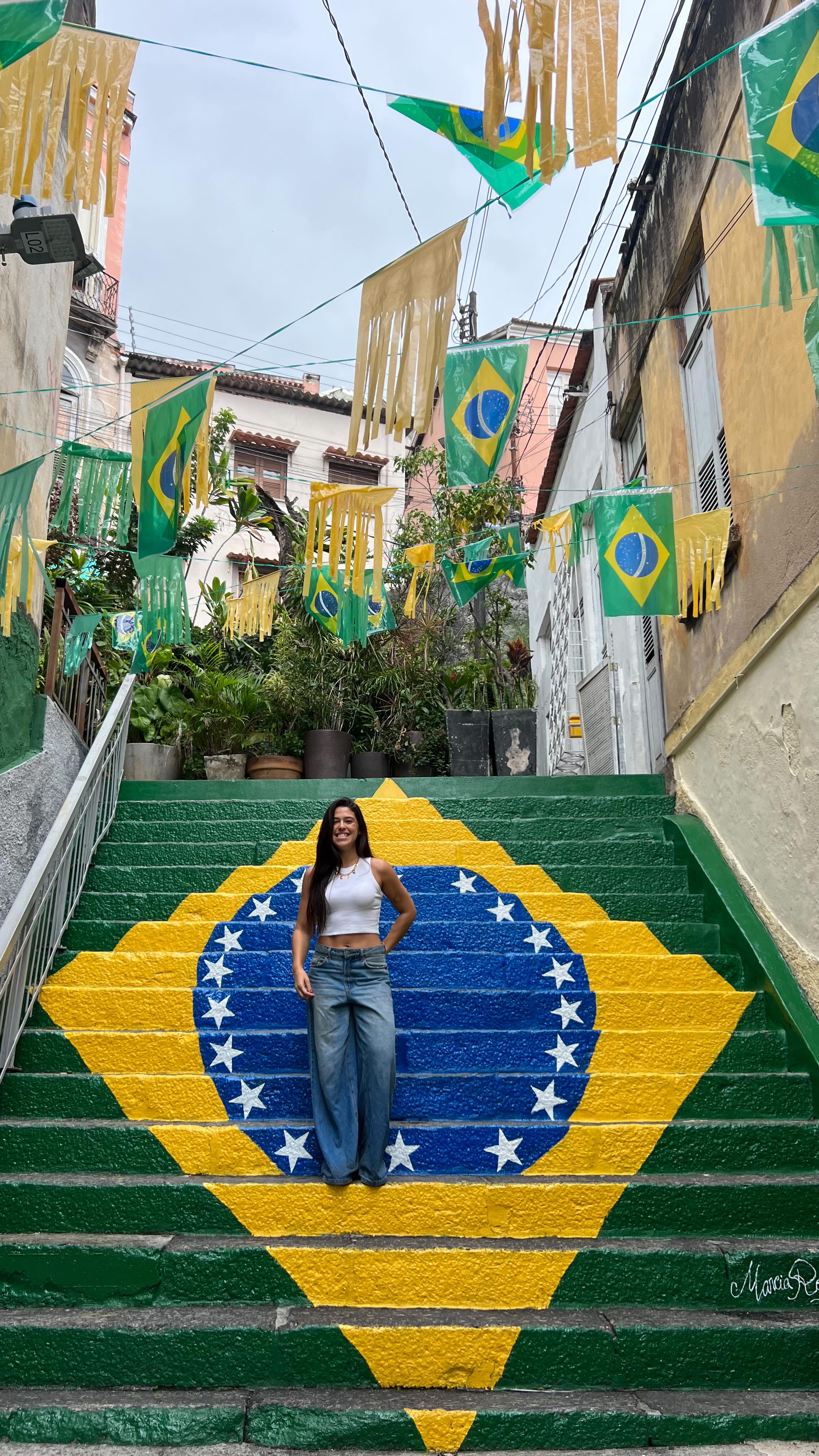 Mariana Guimarães, Escadaria Selarón