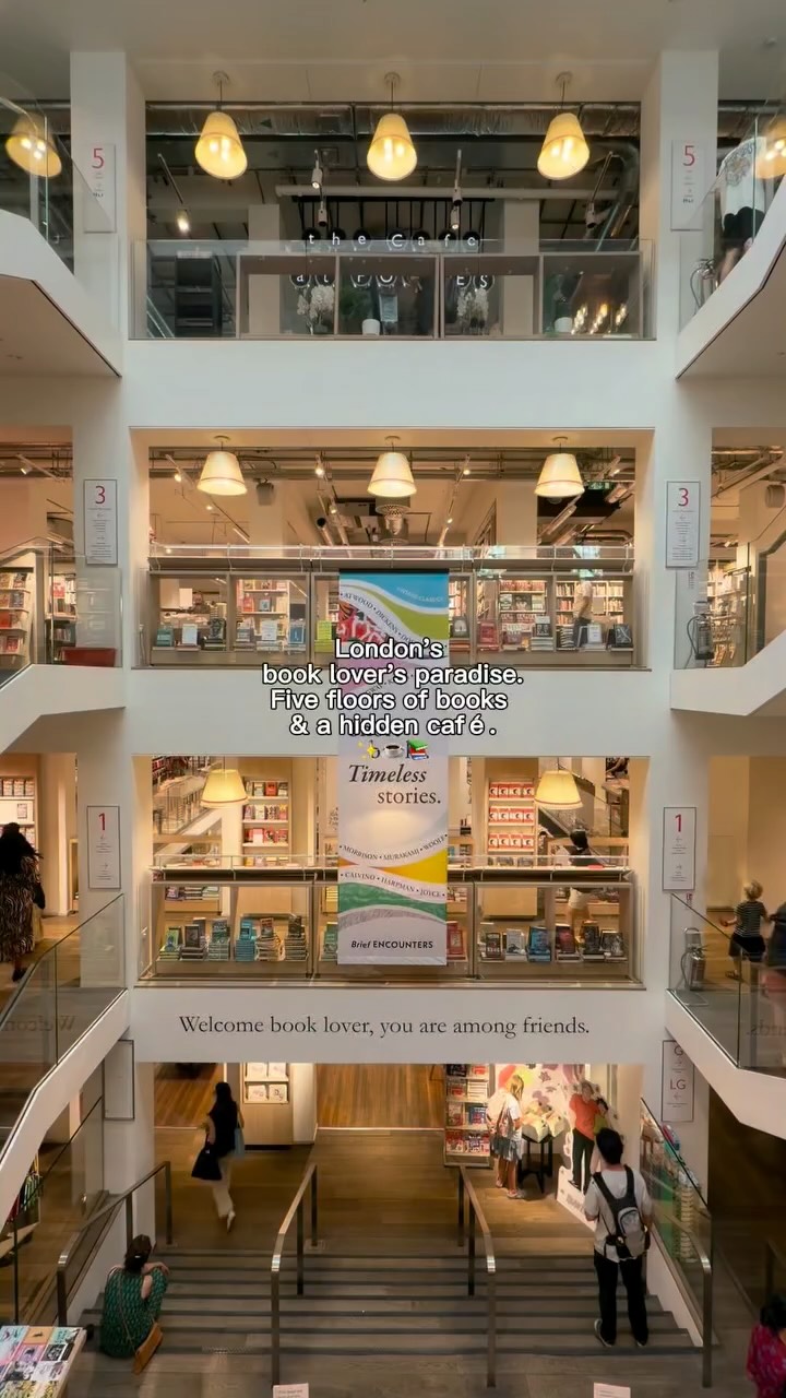 Out To Explore | London, The Café at Foyles
