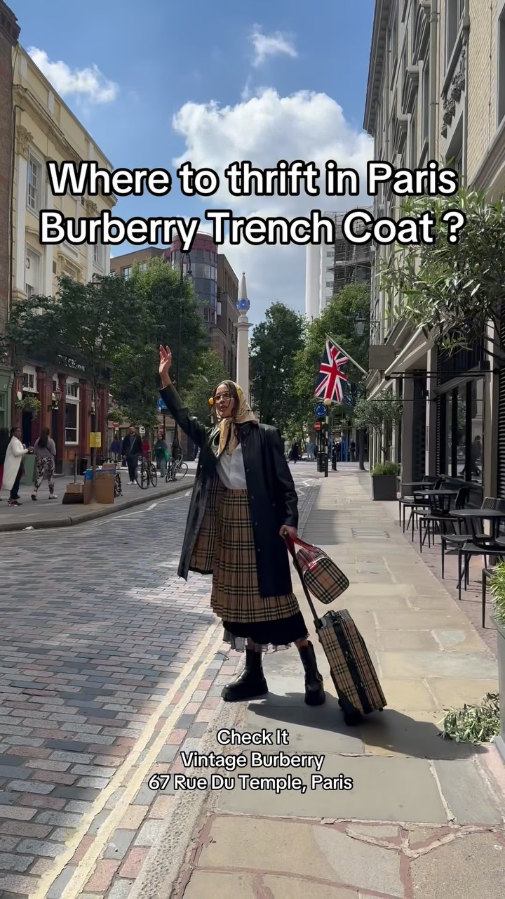 NOT FOR SALE, Check it Vintage Burberry