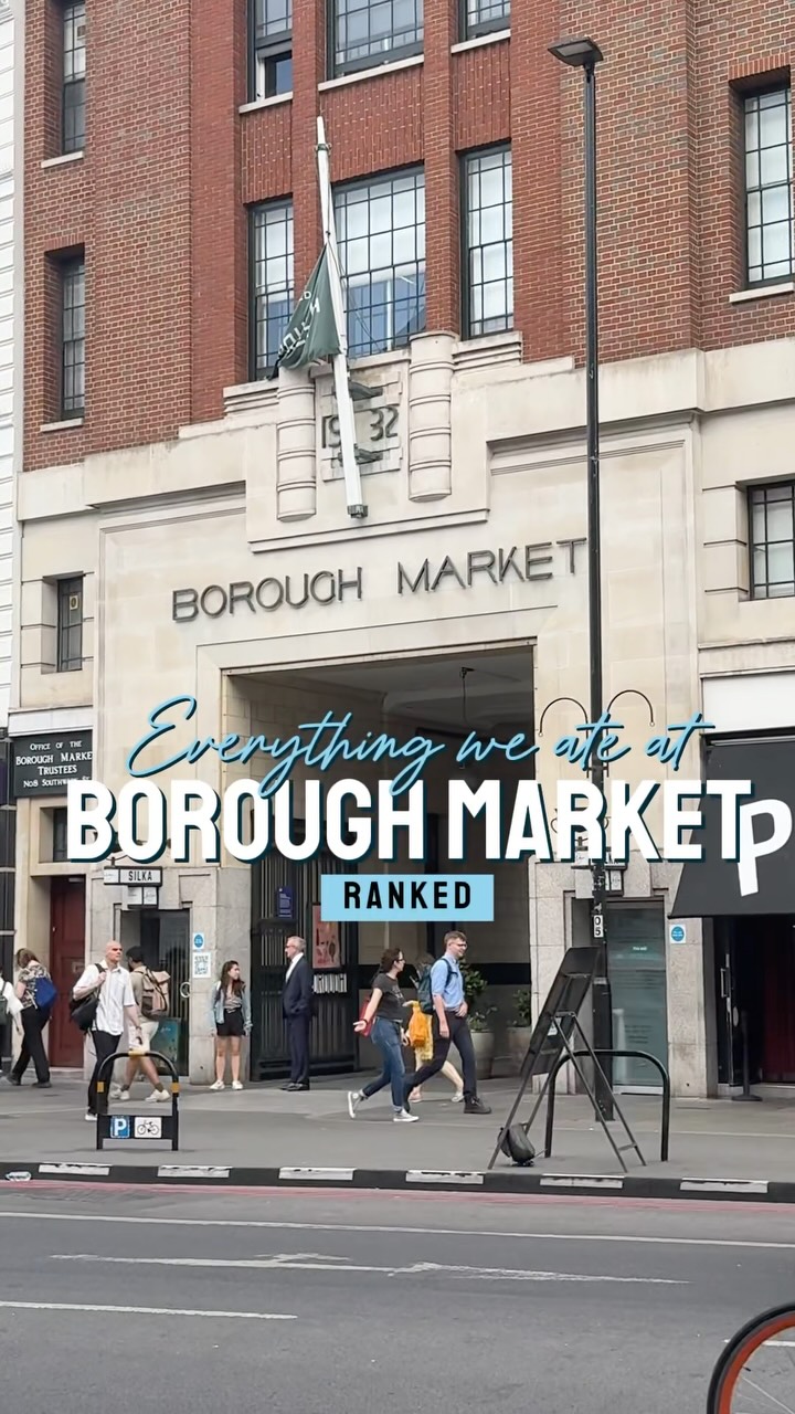make your calories count, Borough Market