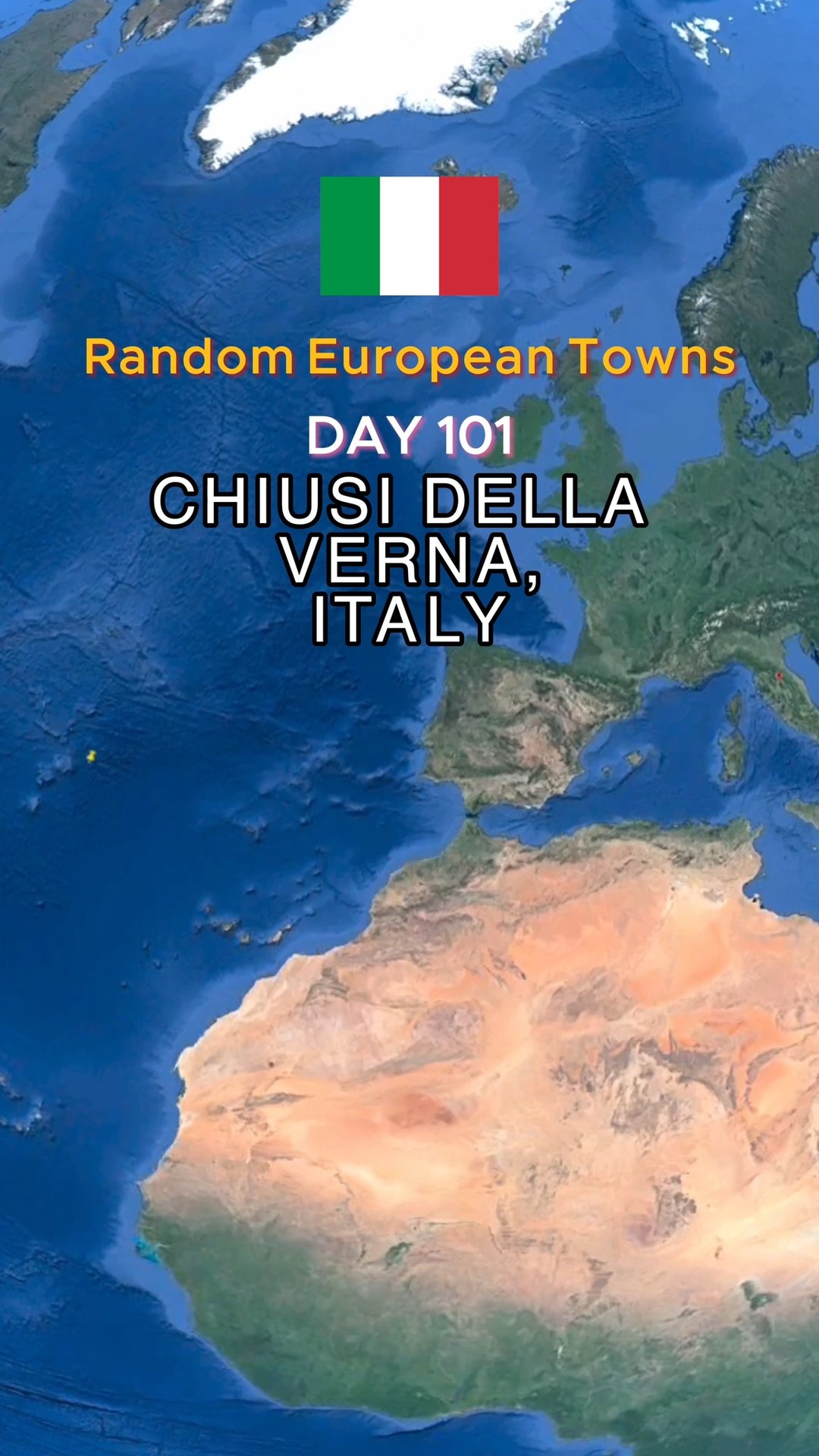 Daily Random Towns, Chiusi della Verna