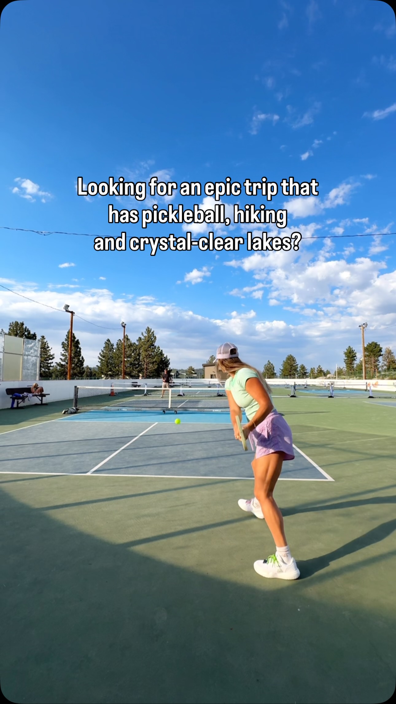 Kirsten | casually rearranging my life around pickleball, Convict Lake