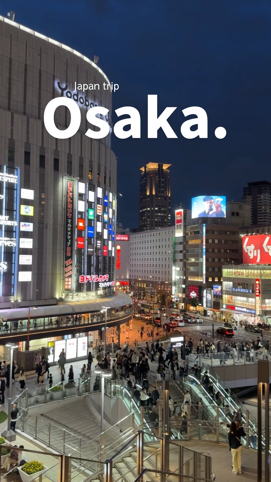 JAPAN TOURISM🇯🇵🍣, Dotonbori