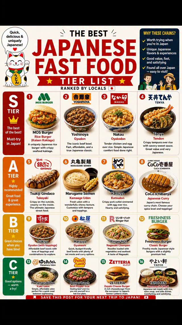Japanese Food Tier Lists 🇯🇵, Gindaco Takoyaki