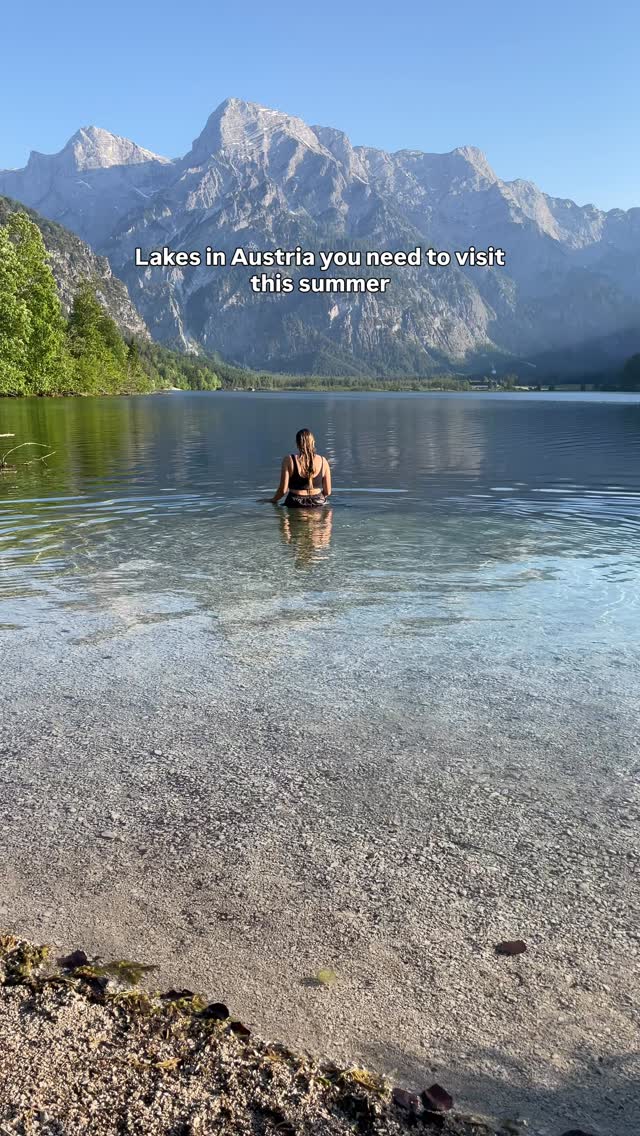 Isabella Sommer | Adventure Travel Creator, Gosauseen