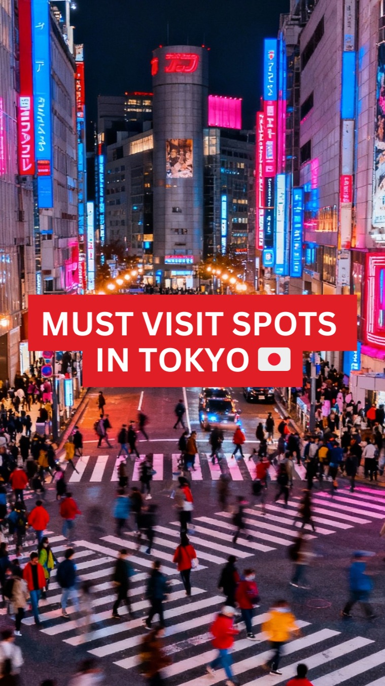 Must Visit Japan, Shibuya Scramble Crossing