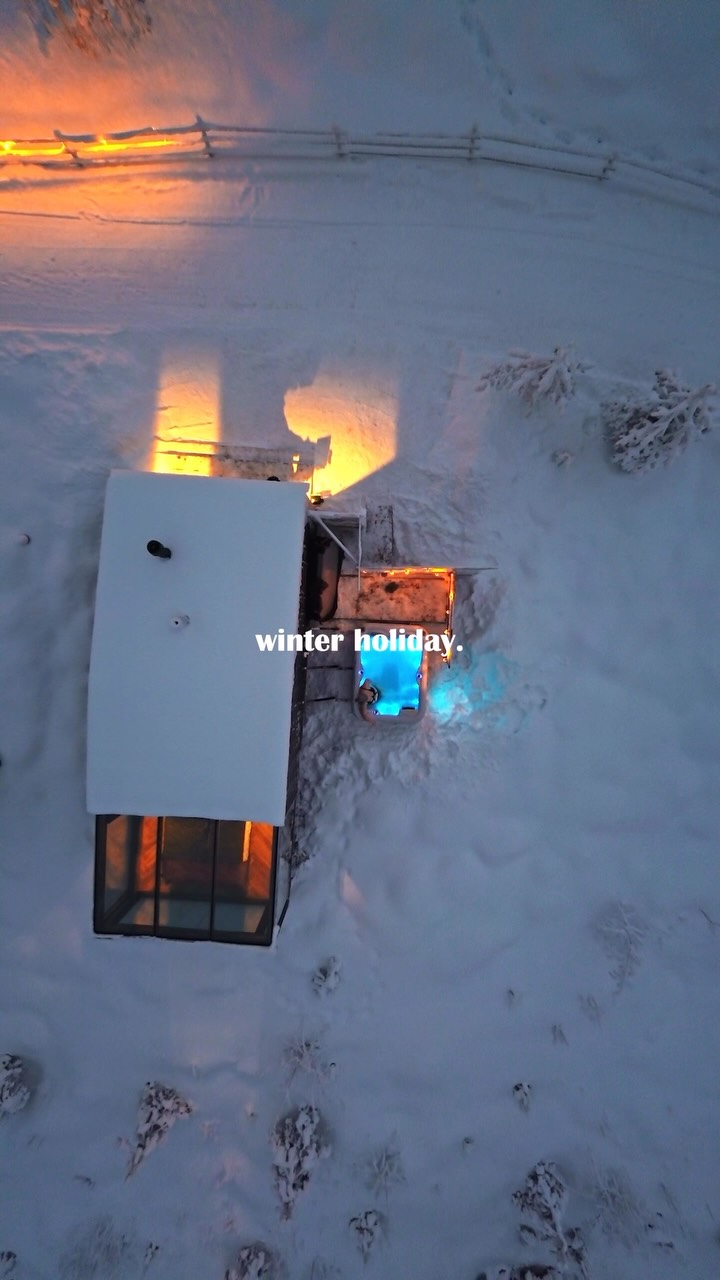 Glass Igloo Resort in Kuusamo, Lapland, Myllykoski Rapids