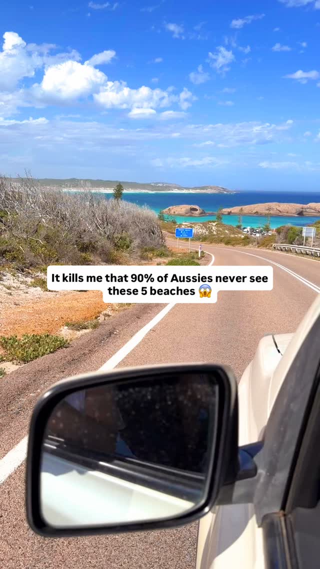 Britt & Mitch ✈ Australian Travel Creators, Lucky Bay