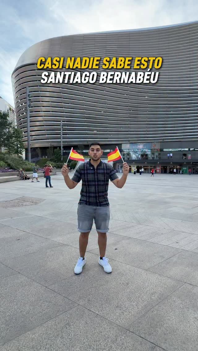 PedroComunidadComida, Santiago Bernabéu Stadium