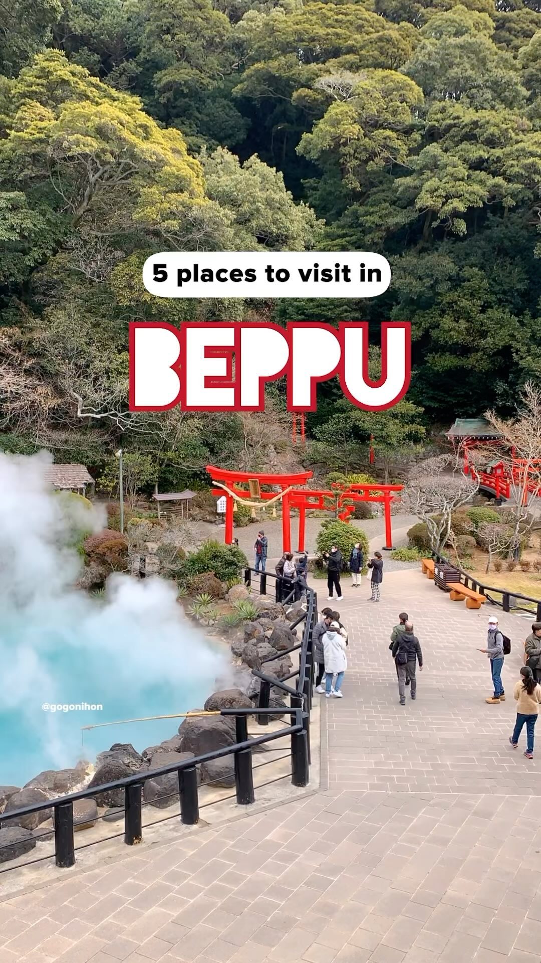 Go! Go! Nihon | Study in Japan, Beppu Jigoku (Hells of Beppu)