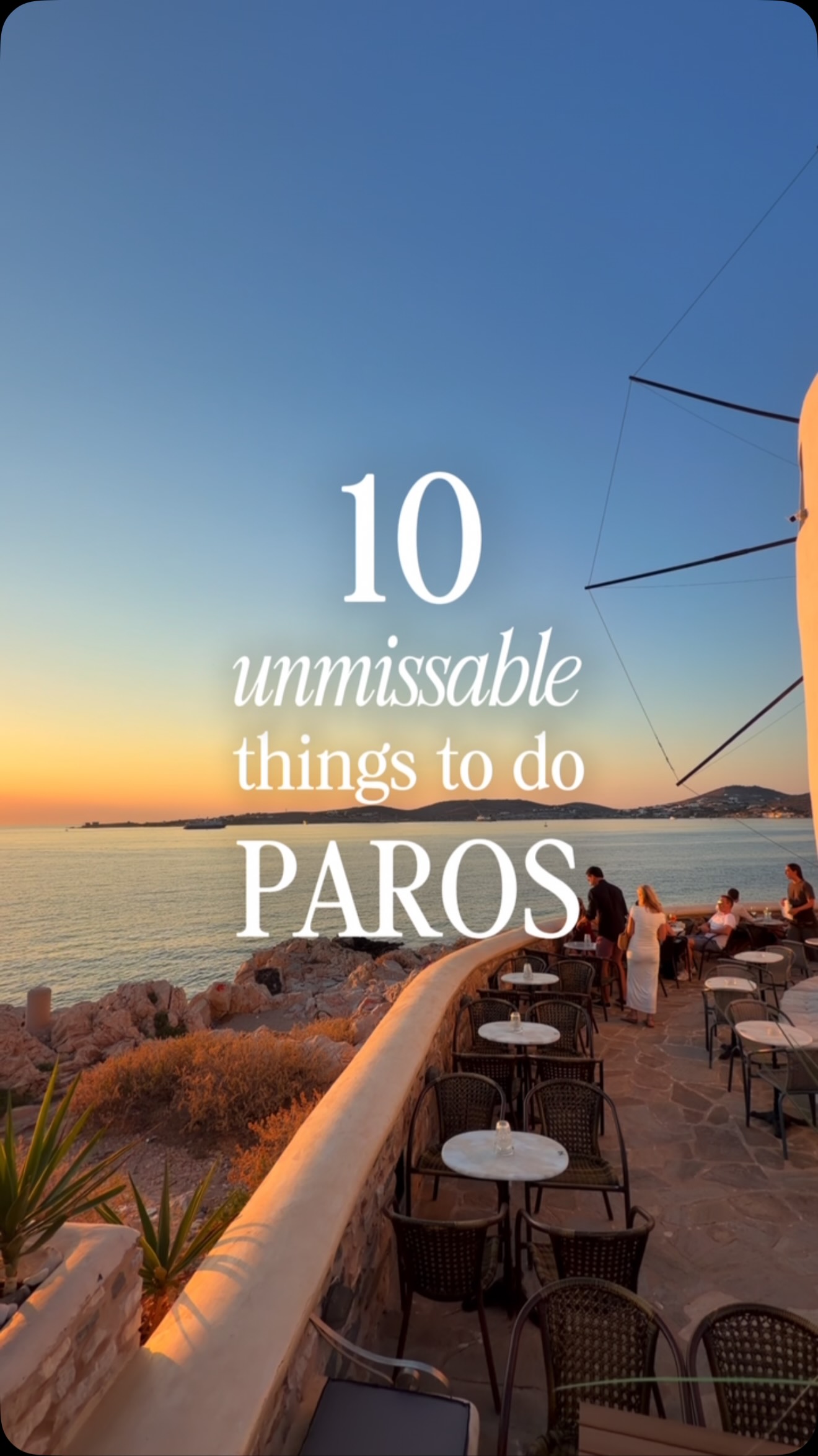 Ellie Cotton, Paros