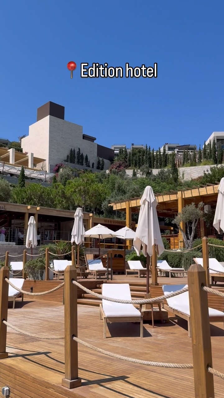 Luxury escapes by Anasteisha ✈️, The Bodrum EDITION