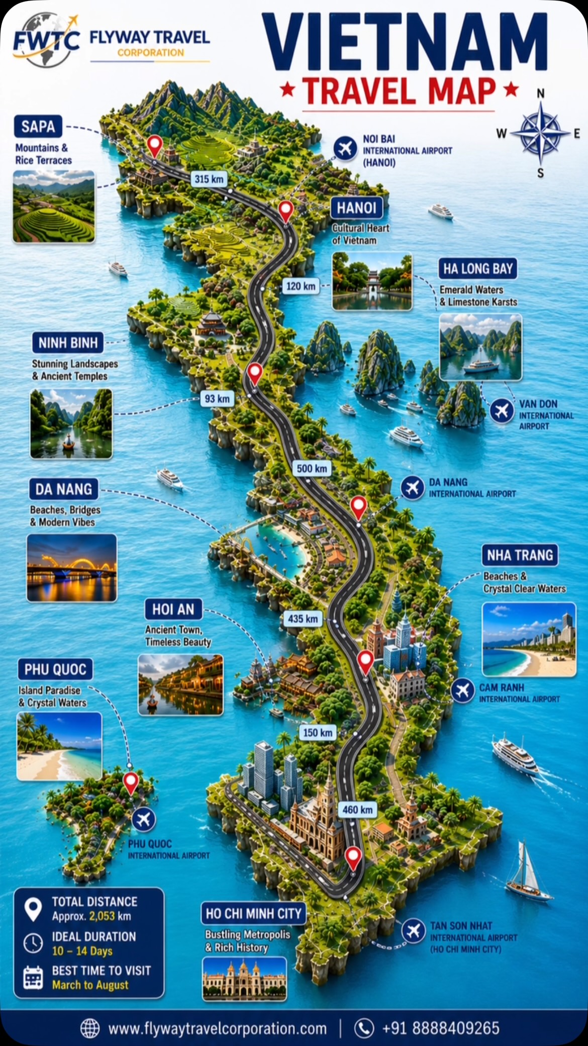 Flyway Travel Corporation, Da Nang