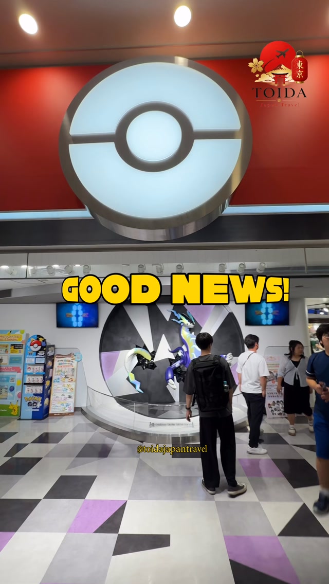 Toida Japan Travel, Pokémon Center Mega Tokyo & Pikachu Sweets