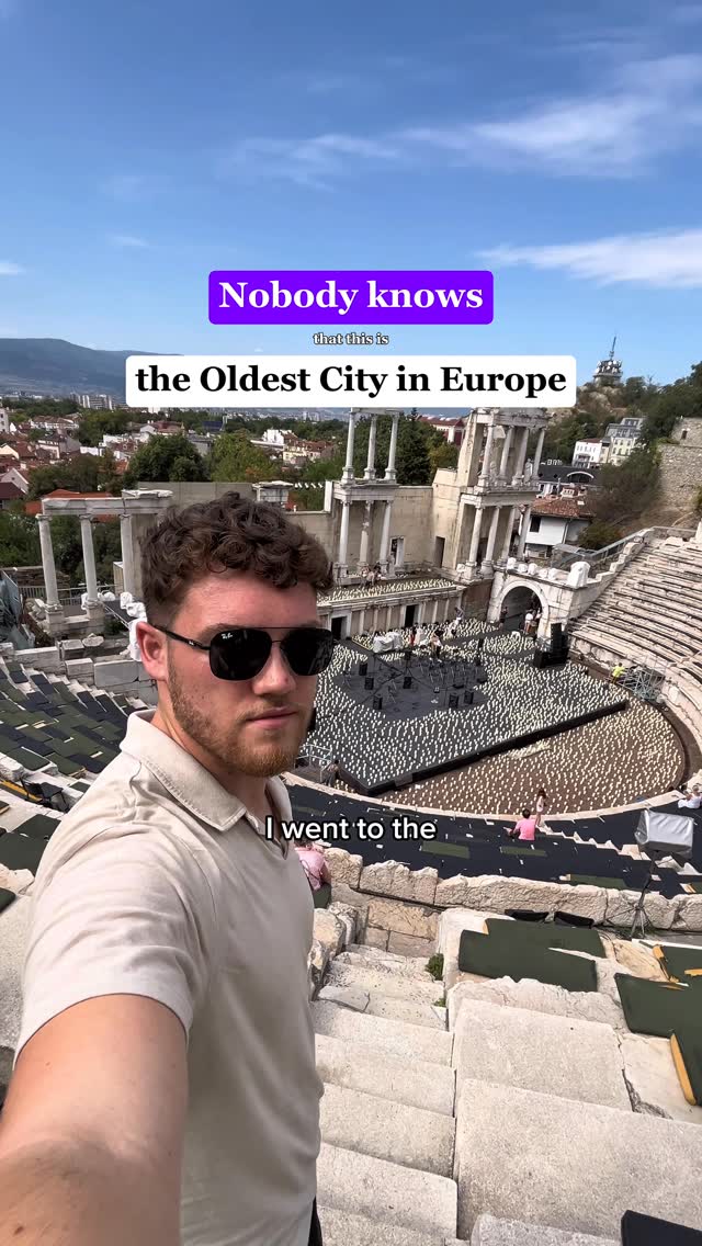 Lourens | Travel & More! ✈️, Ancient Theatre of Philippopolis