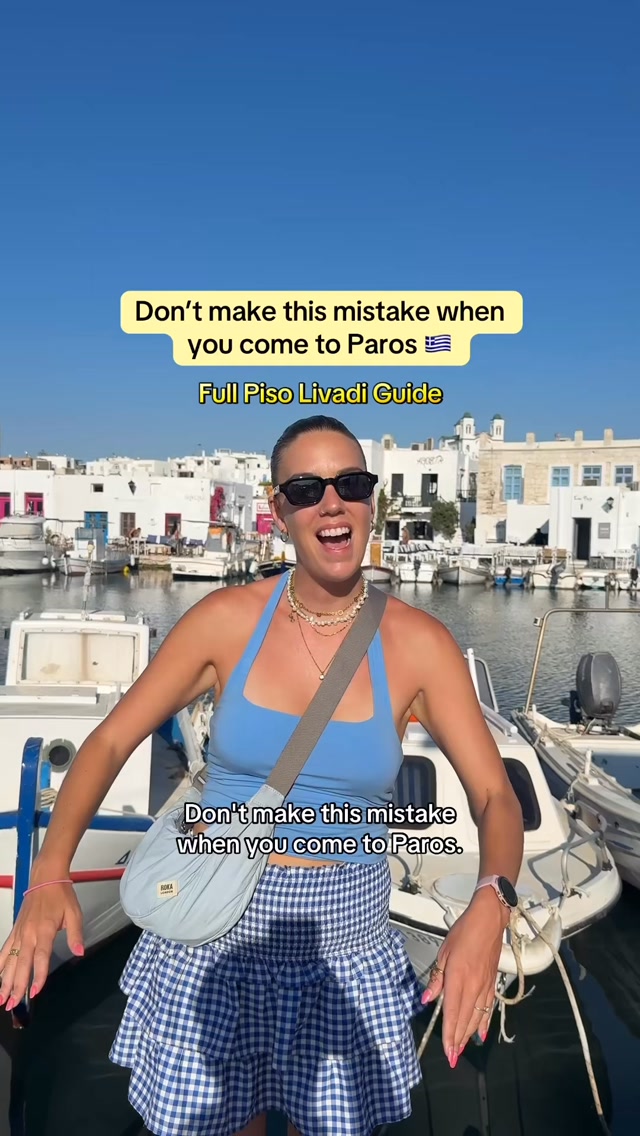 Abby and Gaz | Travel & UGC Content Creators 🌍, Paros