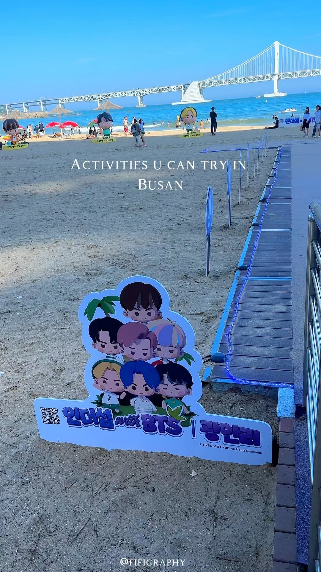 Fifigraphy | Travel content creator, Haeundae Beach