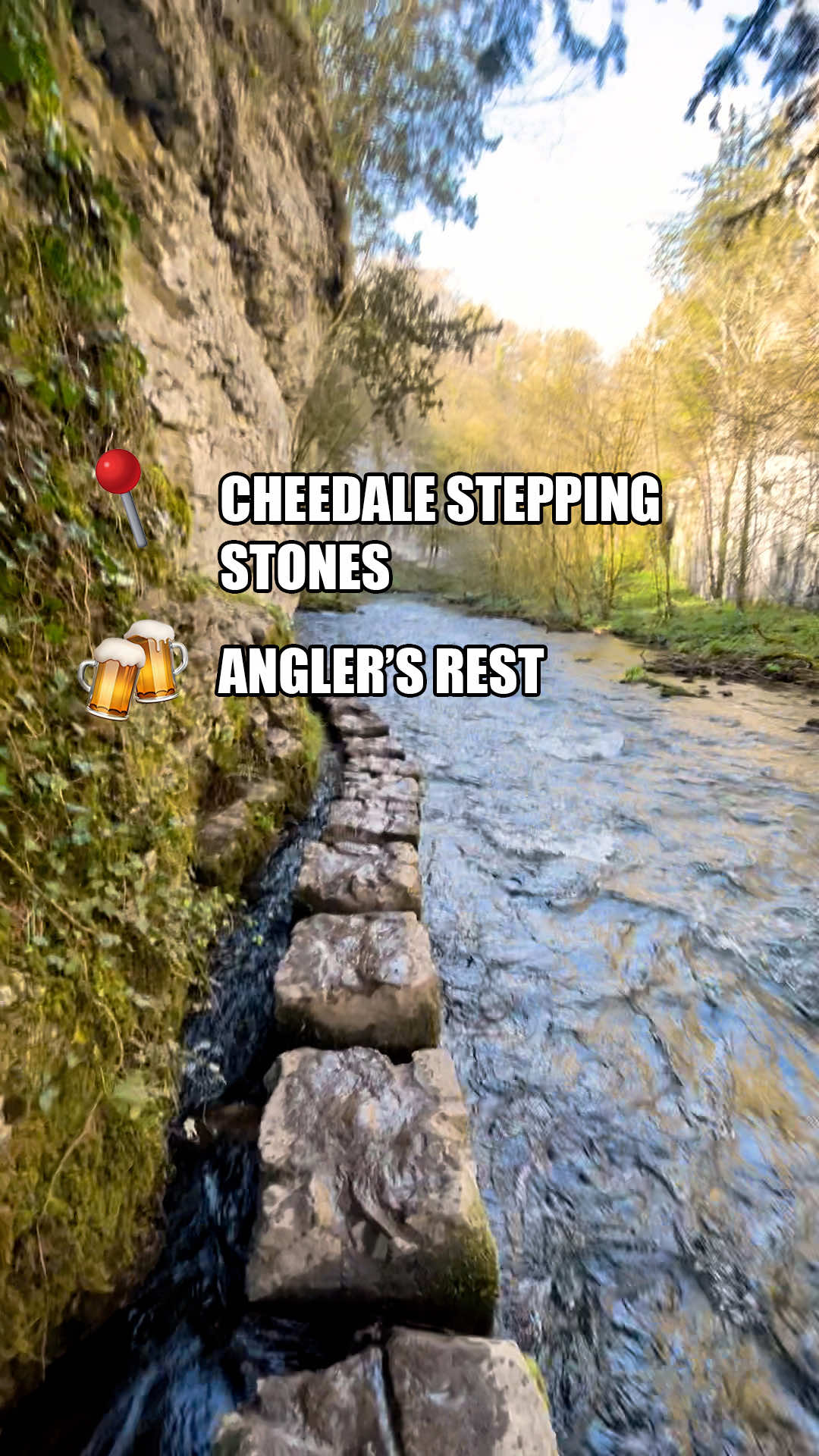 Path to Pub, Chee Dale Stepping Stones