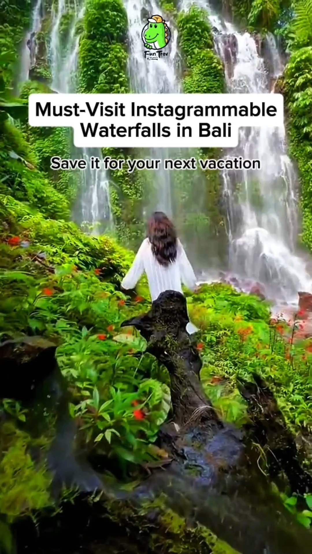 Fun Trev Bali Tour, Tukad Cepung Waterfall