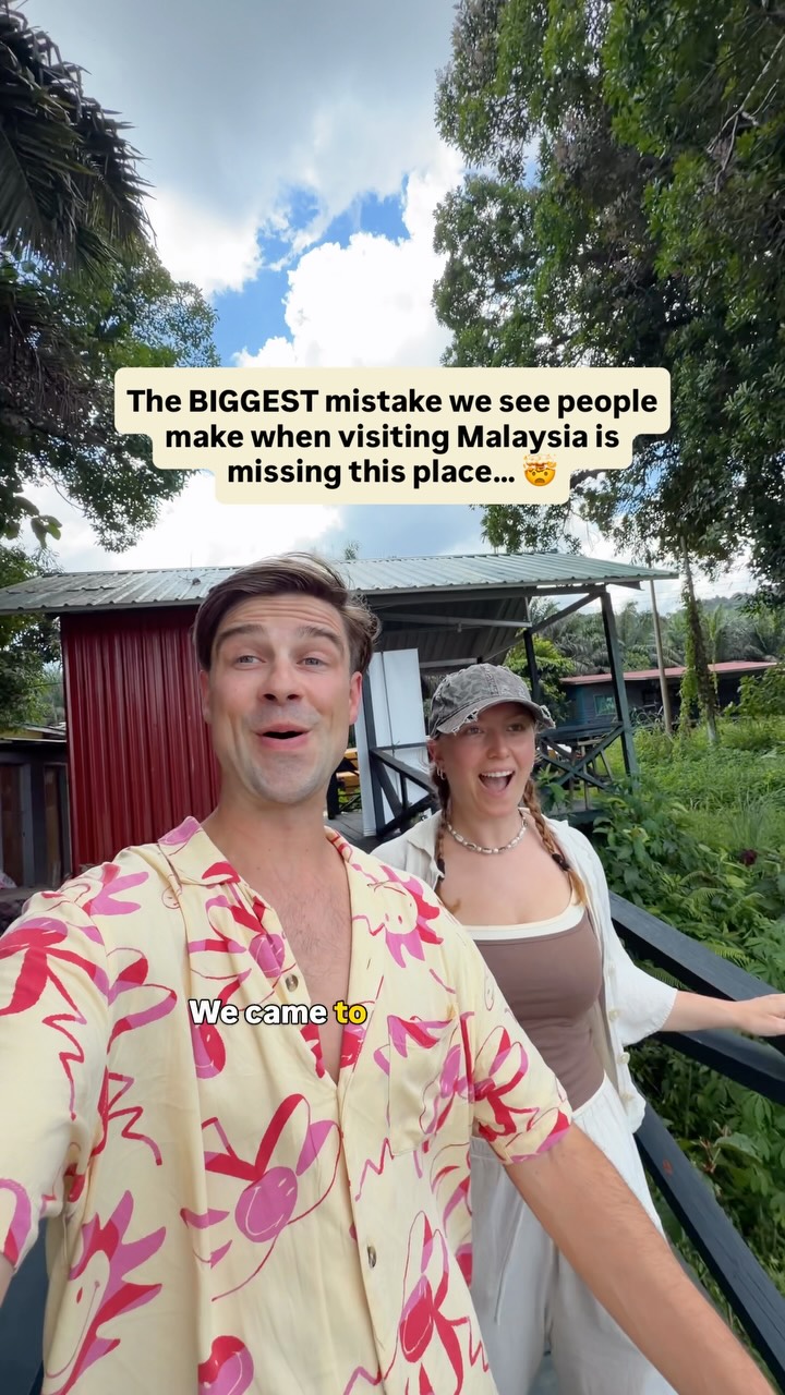 Britt & Mitch ✈ Australian Travel Creators, Pusat Pemuliharaan Orang Utan Sepilok