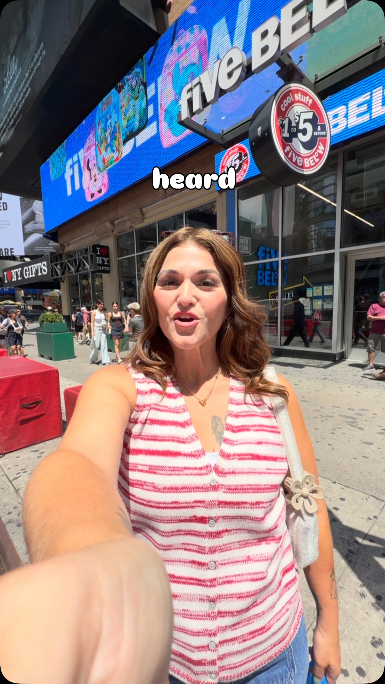 Deana Romano, Times Square