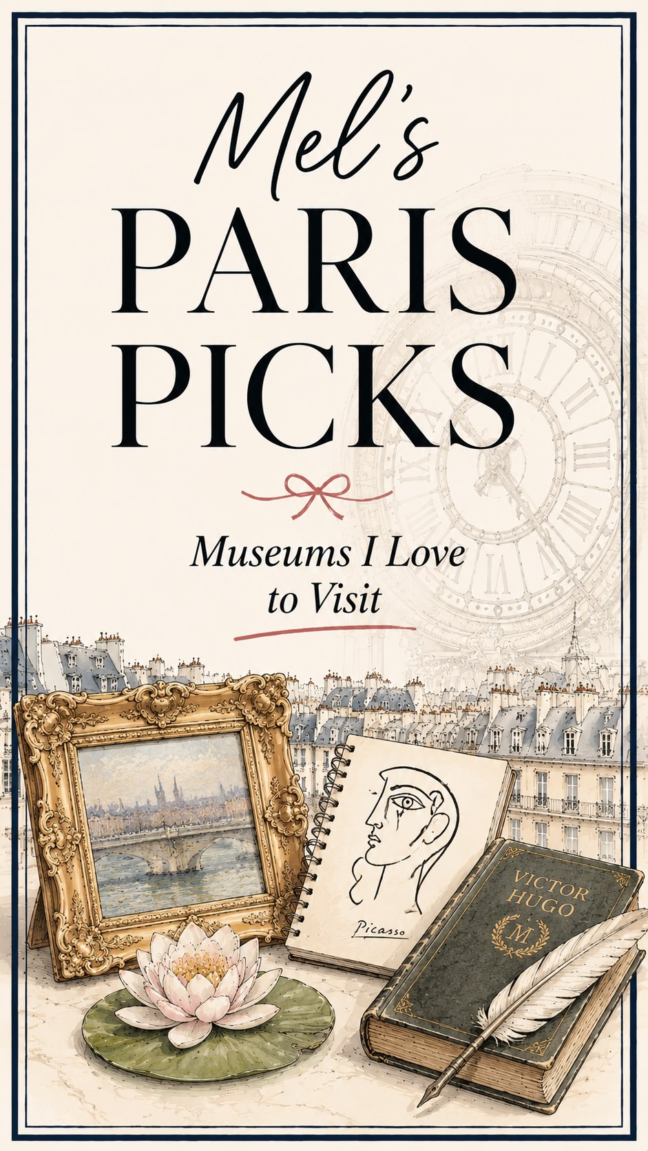 Mel Harris, Louvre Museum