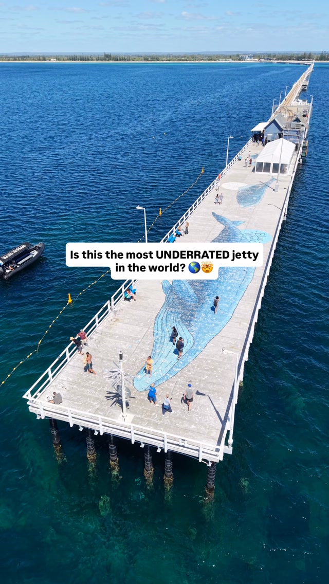 Britt & Mitch ✈ Australian Travel Creators, Busselton Jetty