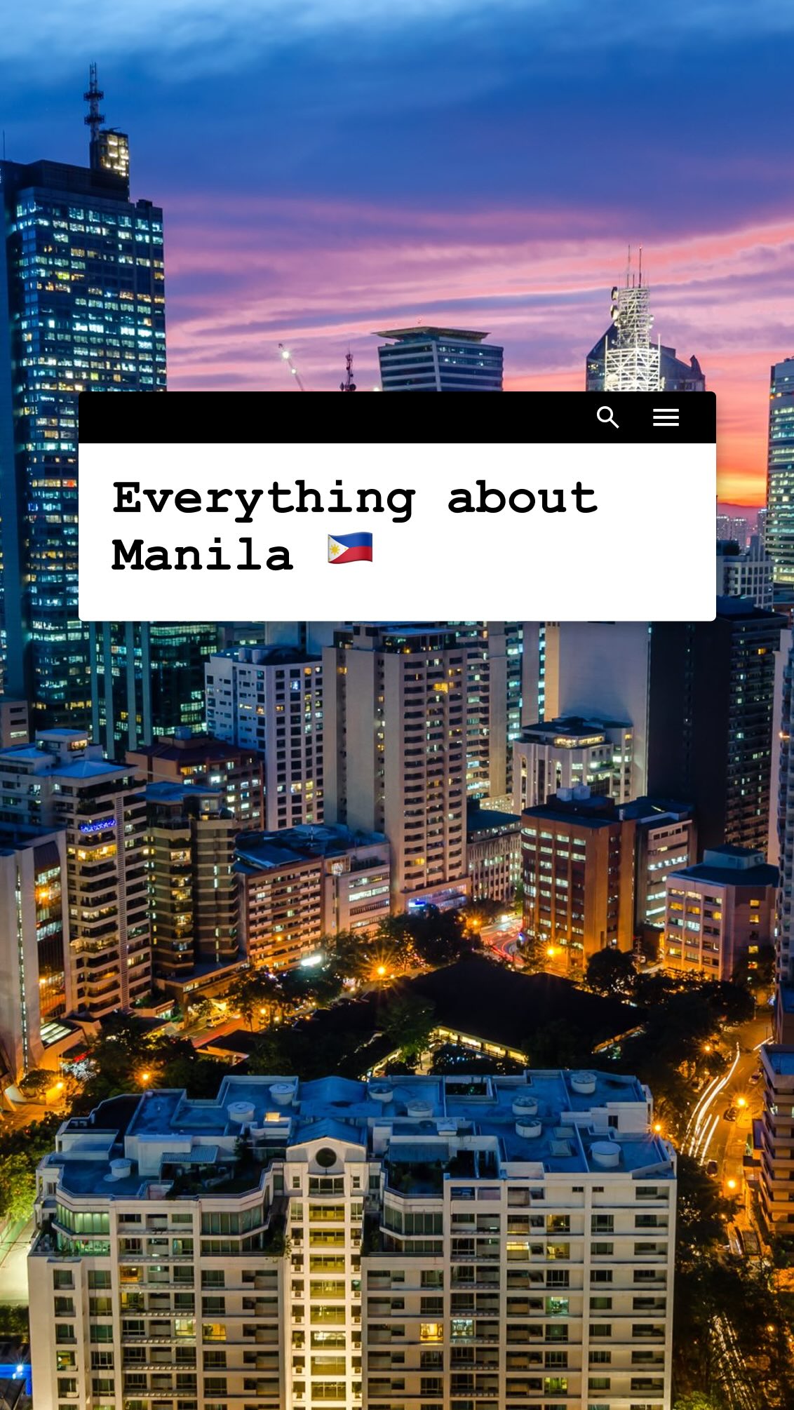Digital Nomad Info, SM Mall of Asia