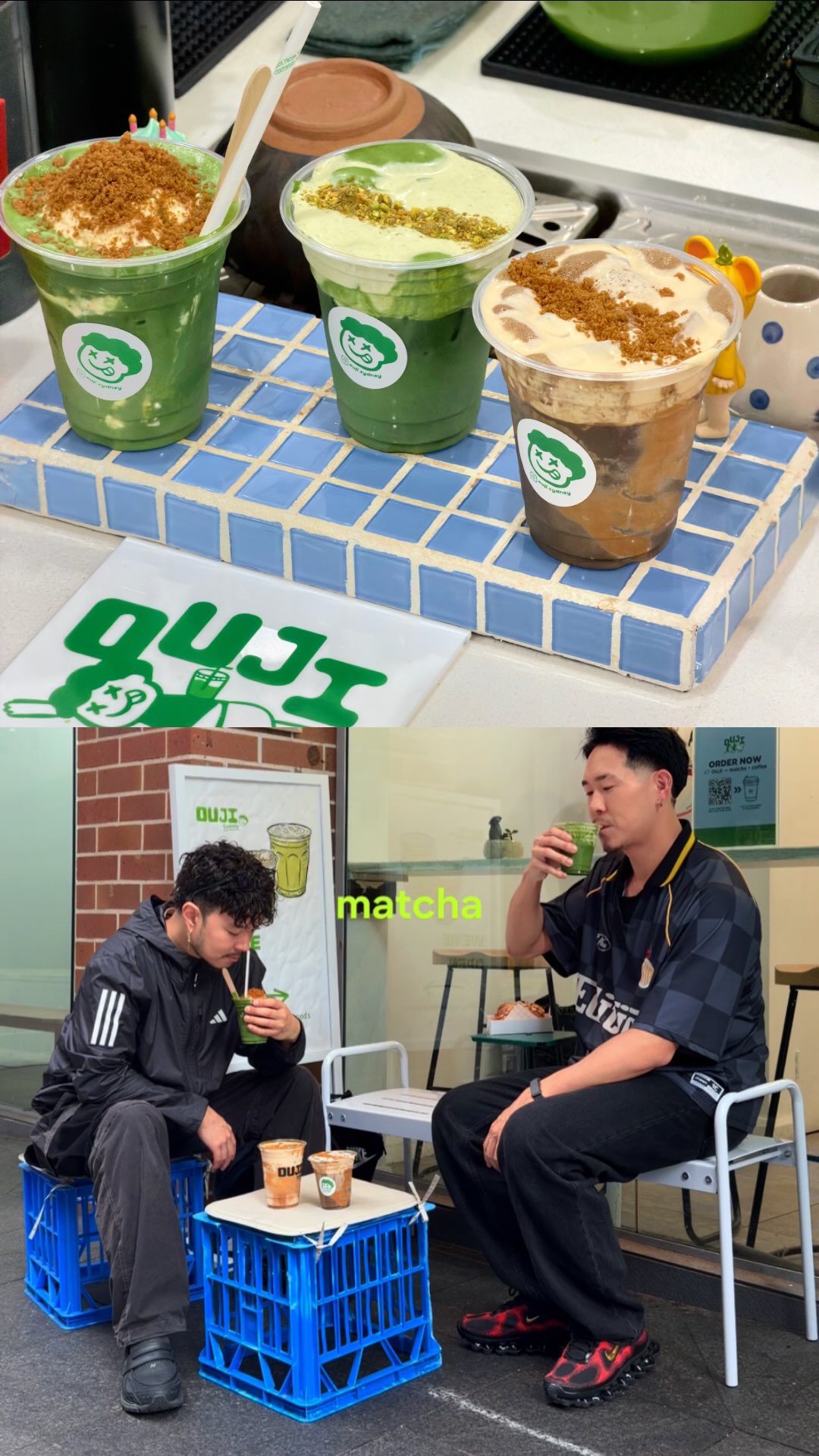 Thirapat Ekbundit, OUJI - matcha • coffee
