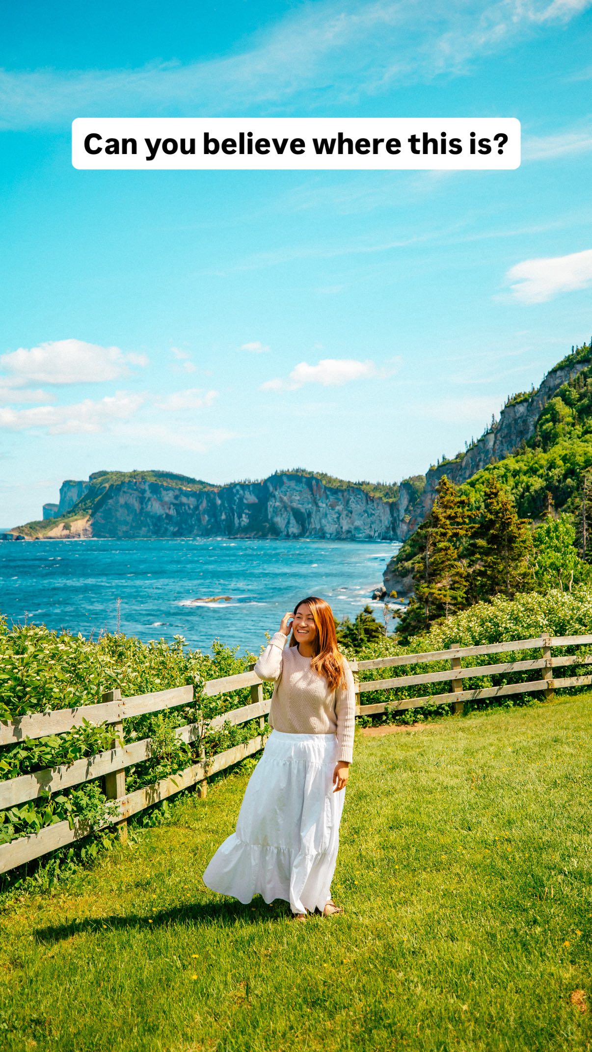 Annie Jiang ✈ Travel + Lifestyle, Percé Rock