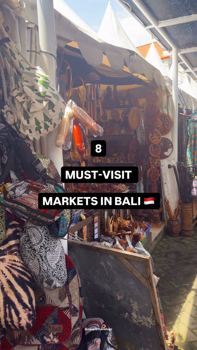 Travel UGC Creator • Hotels & Airbnbs, Ubud Art Market