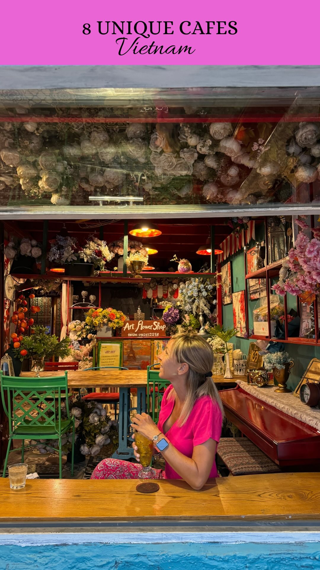 Sophie |  🇻🇳 Vietnam Travel & Life, Cafe Sân Vườn Miền Thảo Mộc