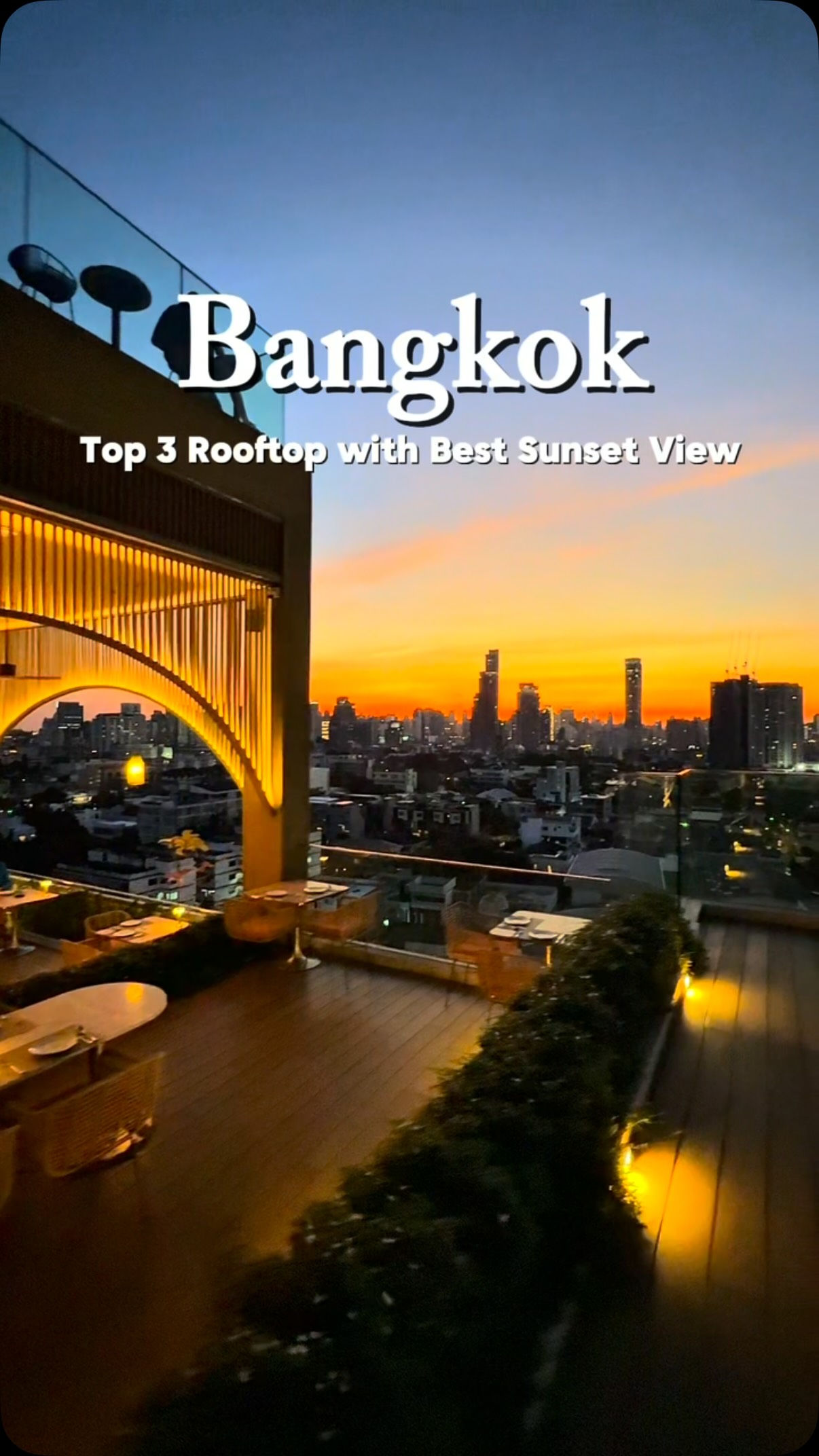 Mei📍Thailand | Travel | Dining, View Bangkok Rooftop Bar & Restaurant