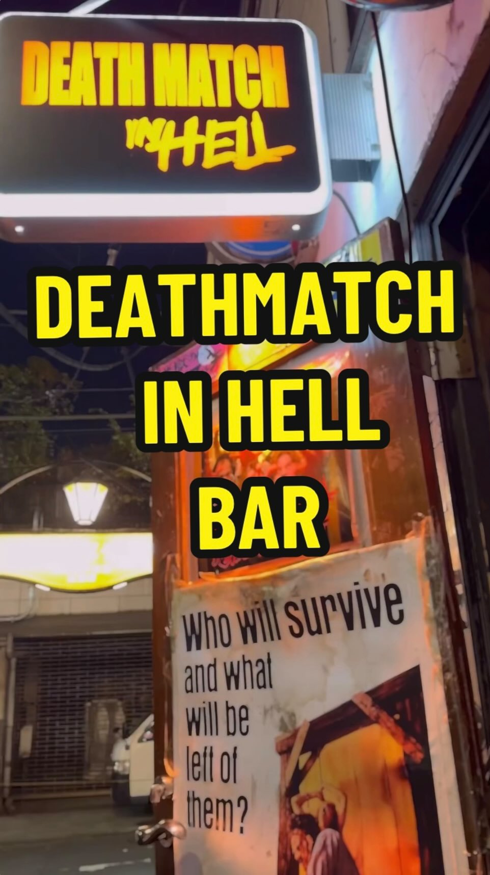 FearSay, Shinjuku Golden Gai
