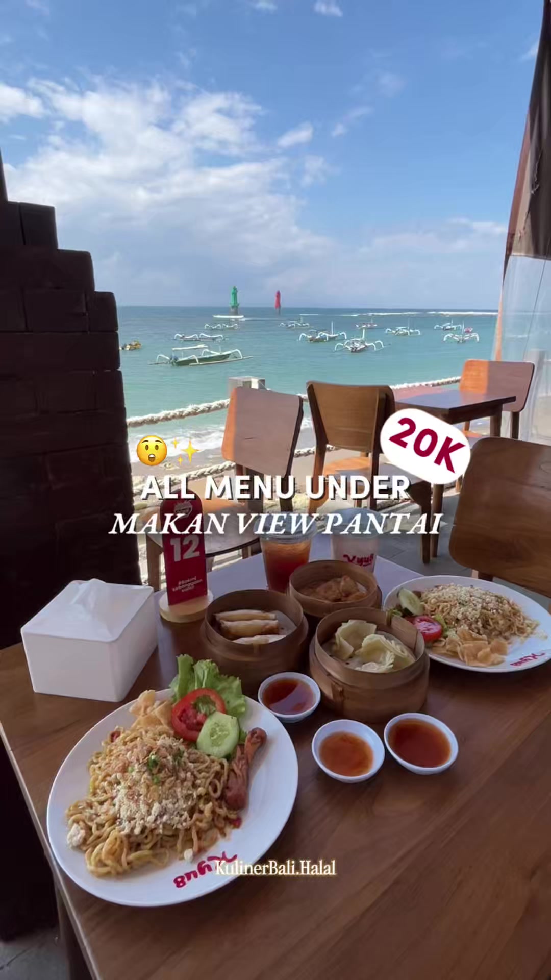 Kuliner Bali Halal, Sunrise Beach